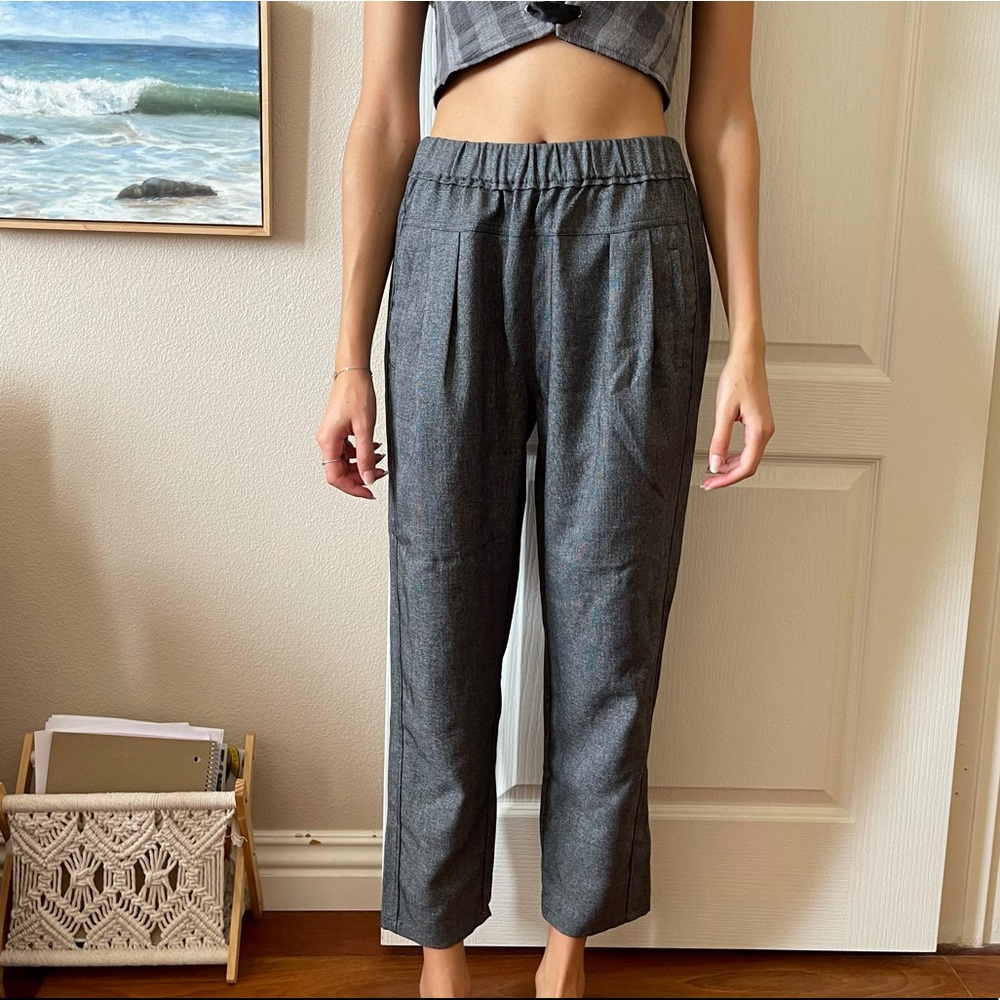 Grey Irene’s Story Slacks Size S